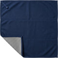 Xmkpf Double-Layer Mesh-Backed Training Towel 72 x 34 cm Navy Silver - Product view