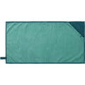 Xmkpf Suede Microfiber Fitness Towel with Zipper Pocket 82 x 34 cm Sea Green - Product view